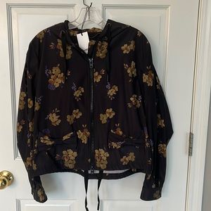 Never worn Coach Jacket. Sz 6 100% Polyester. Light weight.